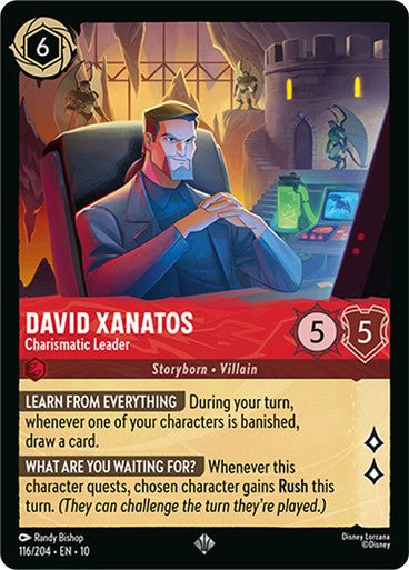 David Xanatos (Non - foil) - Con T de Tlacuache - Ravensburger