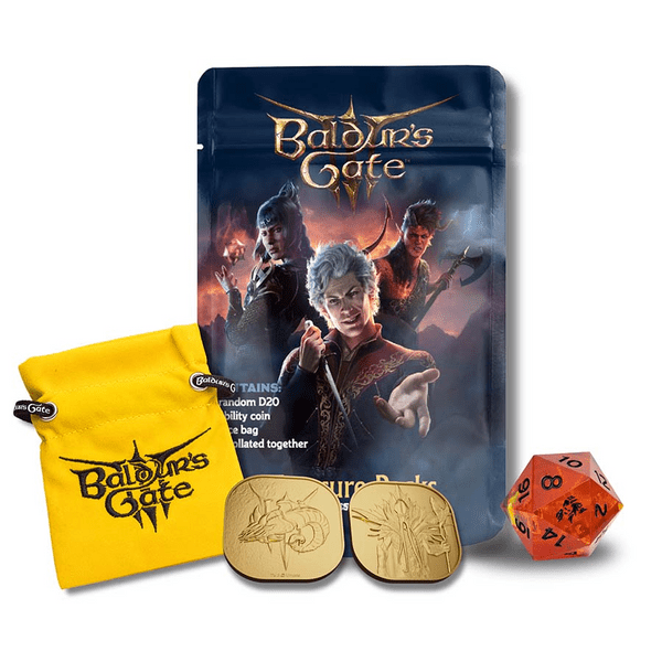 D&D BALDUR'S GATE 3 TREASURE (1 pza) - Con T de Tlacuache - Con T de Tlacuache