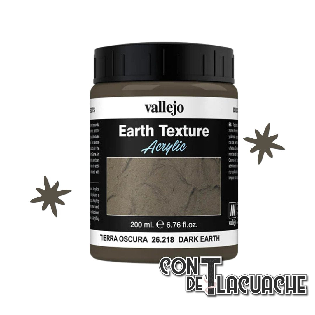 DE Earth Dark Earth (200ml) | Vallejo - Con T de Tlacuache - Vallejo