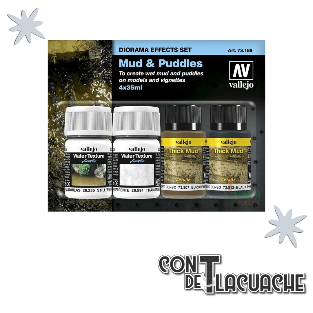 DE: Mud & Puddles (4) | Vallejo - Con T de Tlacuache - Vallejo