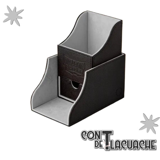 Deck Box - Nest+ 100 "Black/ Light Grey" | Dragonshield - Con T de Tlacuache - Dragonshield