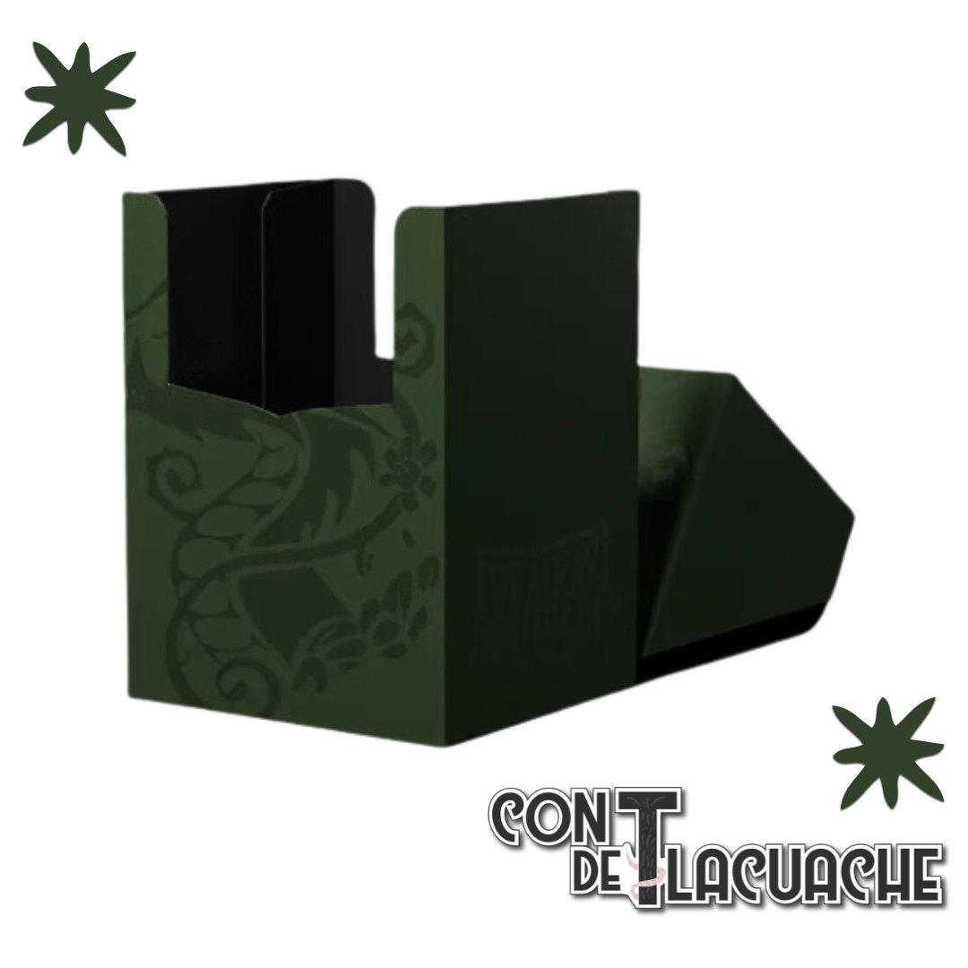 Deck Box - Shell "Forest Green/ Black" | Dragonshield - Con T de Tlacuache - Dragonshield