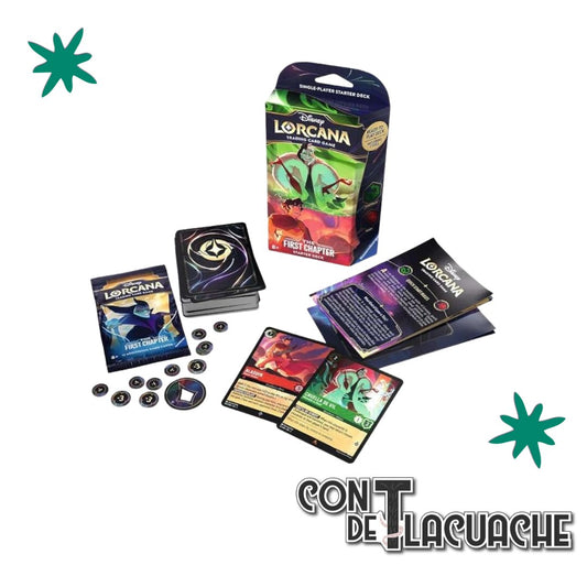Deck Disney First Chapter (Emerald & Ruby) | Lorcana - Con T de Tlacuache - Lorcana
