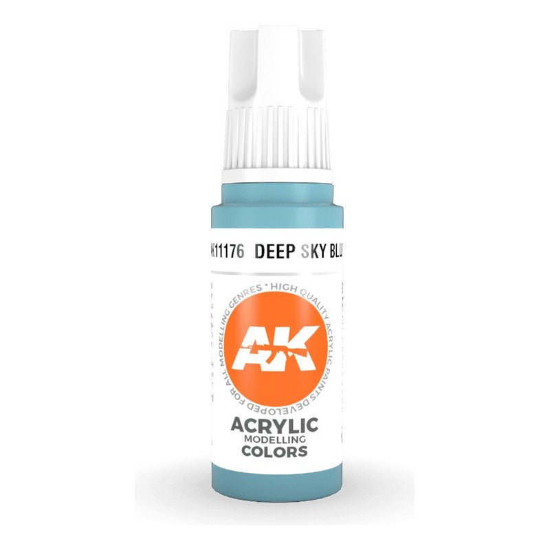 Deep Sky Blue 17Ml | Ak Interactive - Con T de Tlacuache - AK Interactive