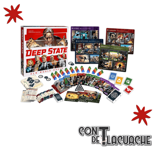 Deep State: New World Order | Crow Games - Con T de Tlacuache - Crow Games