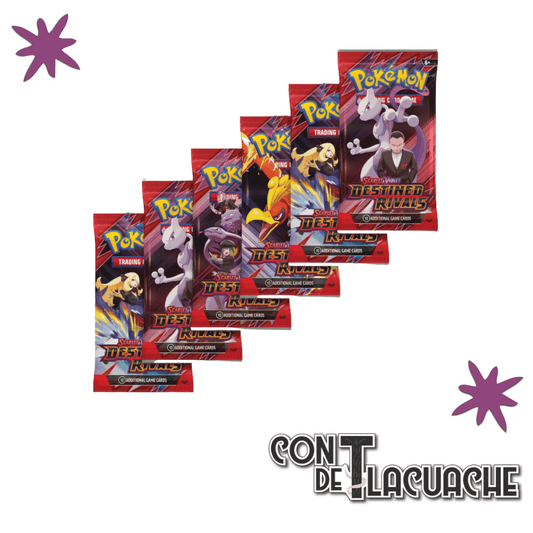 Destined Rivals Booster Bundle | Pokémon TCG - Con T de Tlacuache - Con T de Tlacuache