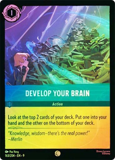 Develop Your Brain (Cold Foil) - Con T de Tlacuache - Ravensburger