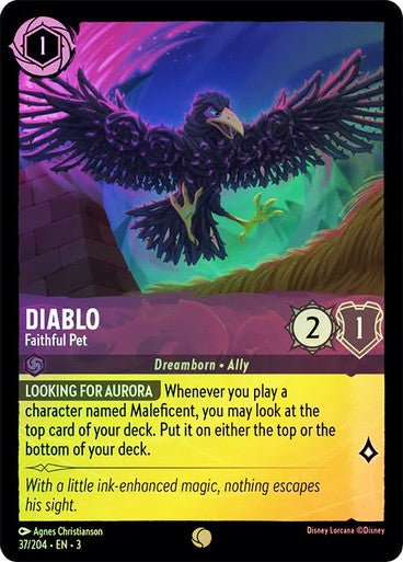 Diablo - Faithful Pet (Cold Foil) - Con T de Tlacuache - Ravensburger