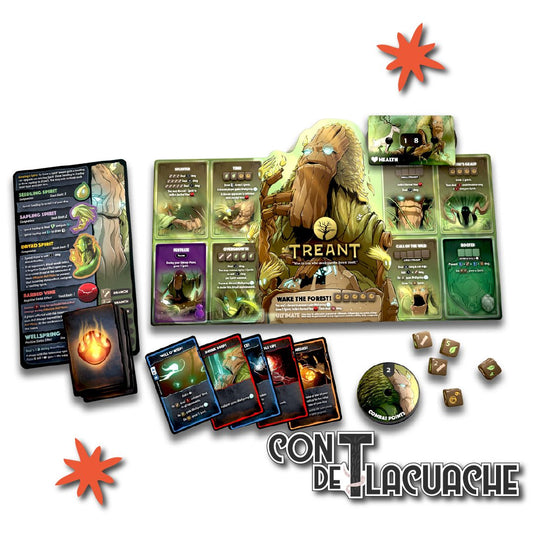 Dice Throne Season 1 ReRolled - Treant VS Ninja | Roxley - Con T de Tlacuache - Roxley