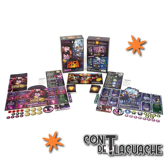 Dice Throne Season 2 - Cursed Pirate VS Artificer | Roxley - Con T de Tlacuache - Roxley