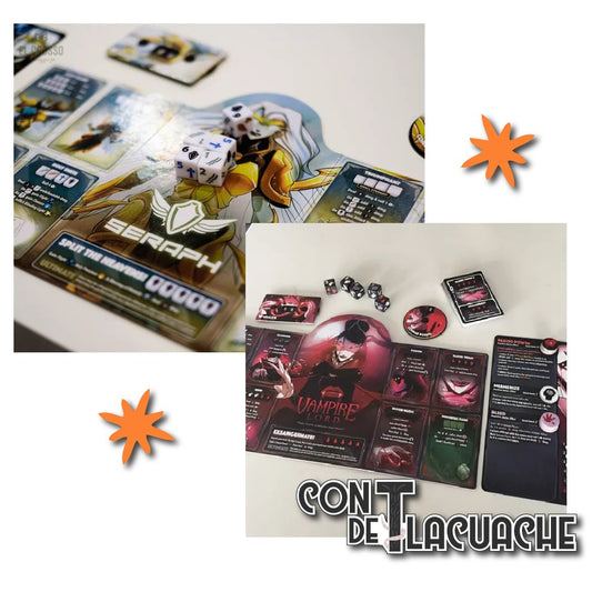 Dice Throne Season 2 - Seraph vs. Vampire Lord | Roxley - Con T de Tlacuache - Roxley