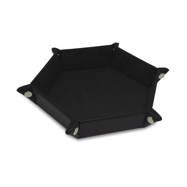 Dice Tray XL Hex Black | BCW - Con T de Tlacuache - BCW