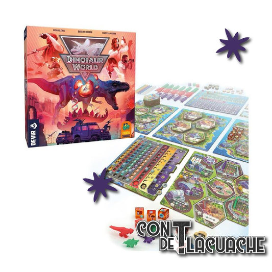 Dinosaur World | Devir - Con T de Tlacuache - Devir
