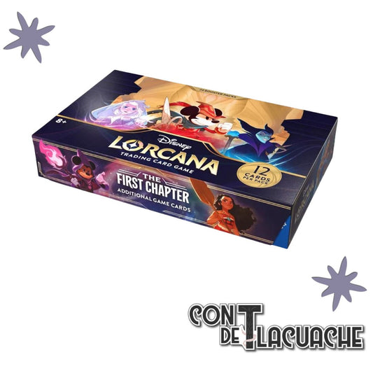 Disney LORCANA Booster BOX SET 1 First Chapter (24 pz) | Ravensburger - Con T de Tlacuache - Ravensburger
