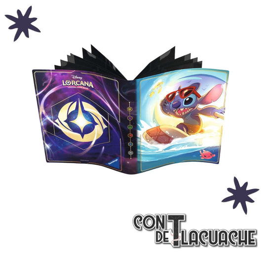 Disney Lorcana: Portfolio 10 Paginas (Stitch) | Ravensburger - Con T de Tlacuache - Con T de Tlacuache