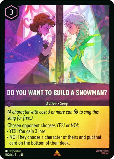 Do You Want To Build A Snowman? (Cold Foil) | Ravensburger - Con T de Tlacuache - Ravensburger