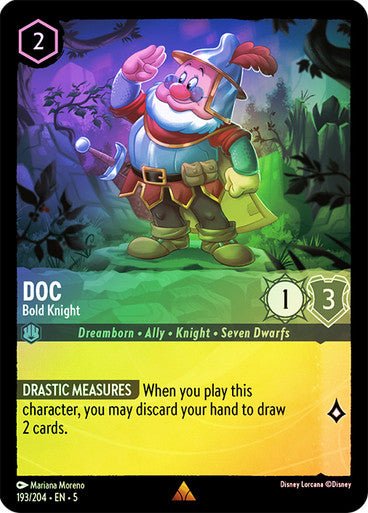 Doc - Bold Knight (Cold Foil ) - Con T de Tlacuache - Ravensburger