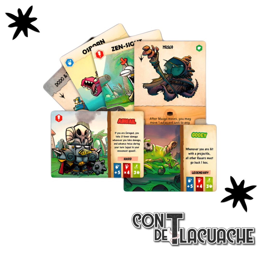 DODOS RIDING DINOS AVIAN TRILOGY CARTAS DE CROSSOVER KS EN ESPAÑOL | DETESTABLE GAMES - Con T de Tlacuache - Con T de Tlacuache