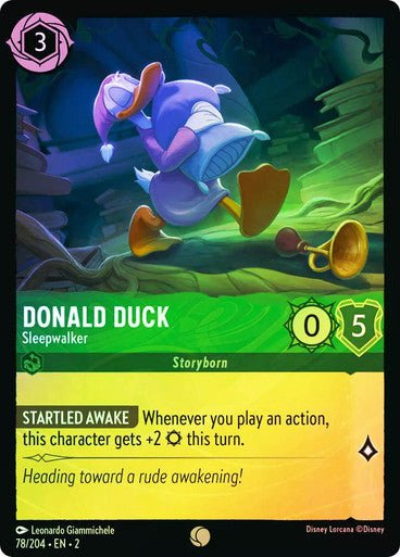 Donald Duck - Sleepwalker (Cold Foil) - Con T de Tlacuache - Ravensburger