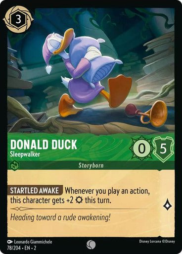 Donald Duck - Sleepwalker (Non - foil) - Con T de Tlacuache - Ravensburger