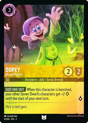 Dopey - Always Playful (Cold Foil) - Con T de Tlacuache - Ravensburger