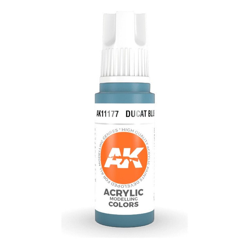 Ducat Blue 17Ml | Ak Interactive - Con T de Tlacuache - AK Interactive