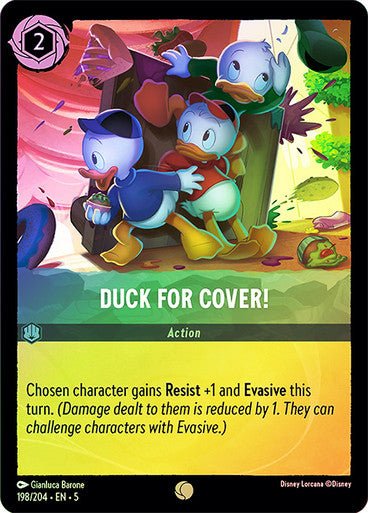 Duck for Cover! (Cold Foil ) - Con T de Tlacuache - Ravensburger