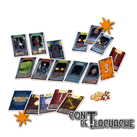 Dungeon Raiders (Nueva Edición) | Devir - Con T de Tlacuache - Devir