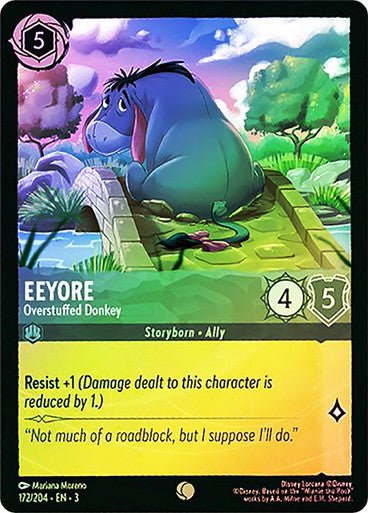 Eeyore - Overstuffed Donkey (Cold Foil) - Con T de Tlacuache - Ravensburger