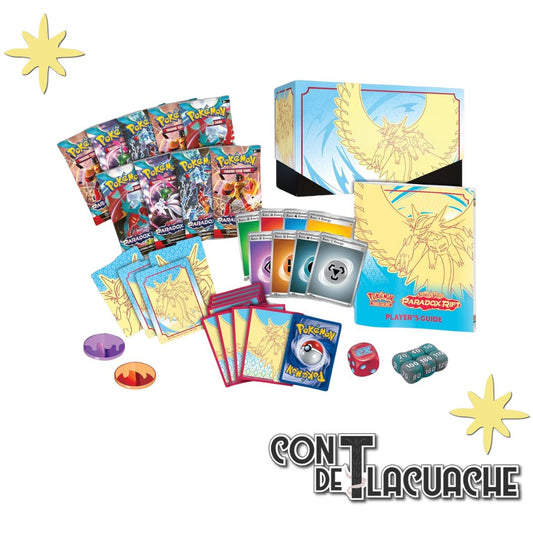 Elite Trainer Box Scarlet & Violet Paradox Rift (English) | Pokémon TCG - Con T de Tlacuache - Pokemon