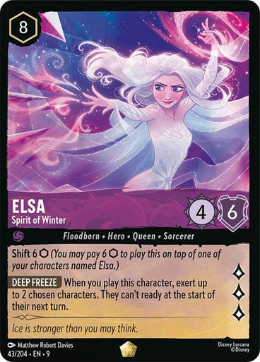 Elsa (Non - foil) - Con T de Tlacuache - Ravensburger