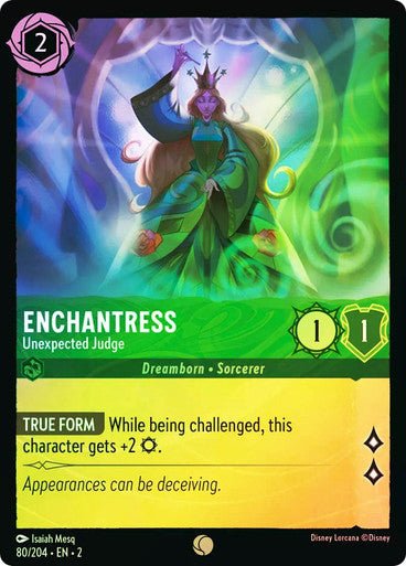 Enchantress - Unexpected Judge (Cold Foil) - Con T de Tlacuache - Ravensburger