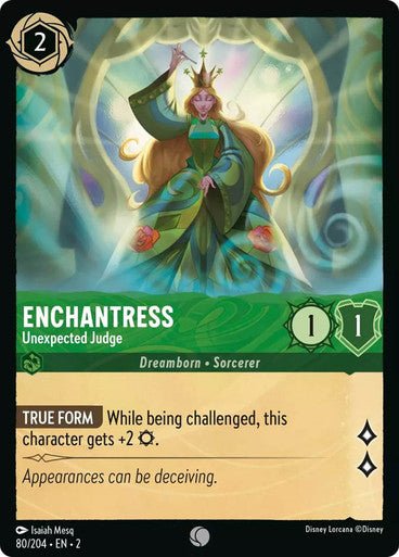 Enchantress - Unexpected Judge (Non - foil) - Con T de Tlacuache - Ravensburger