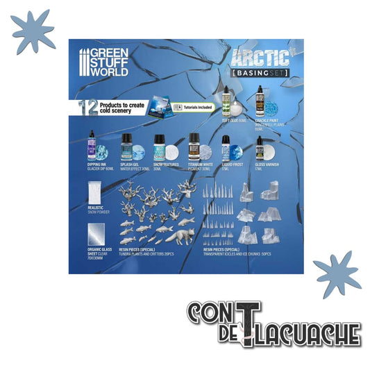 Environment Set - Artic / Ártico | Green Stuff World - Con T de Tlacuache - Green Stuff World