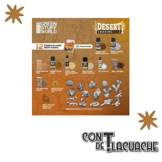Environment Set - Desert/ Desierto | Green Stuff World - Con T de Tlacuache - Green Stuff World