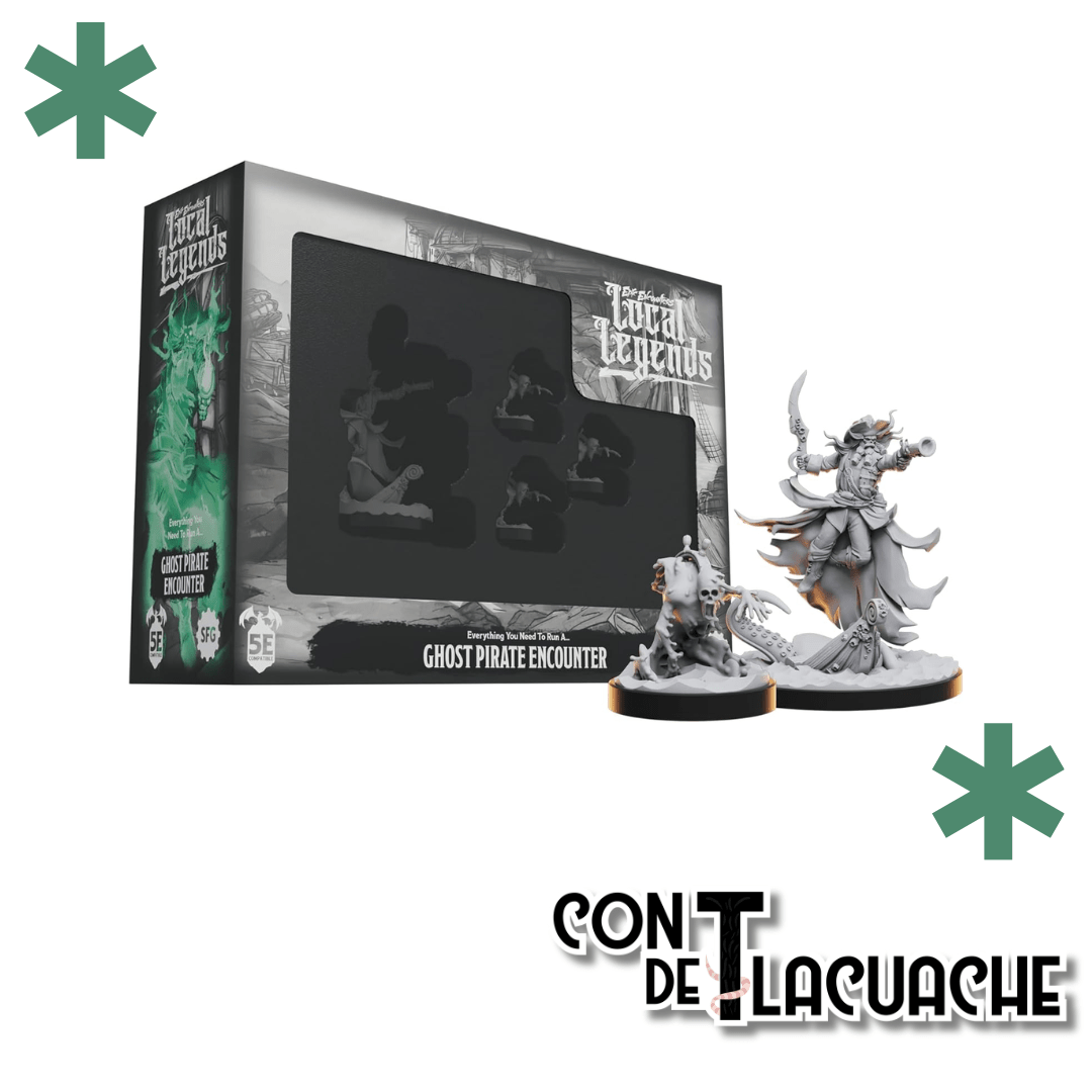 Epic Encounters: Local Legends - Ghost Pirate Encounter | Steamforged Games - Con T de Tlacuache - Con T de Tlacuache