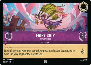 Fairy Ship - Royal Vessel ( Non - foil ) - Con T de Tlacuache - Ravensburger