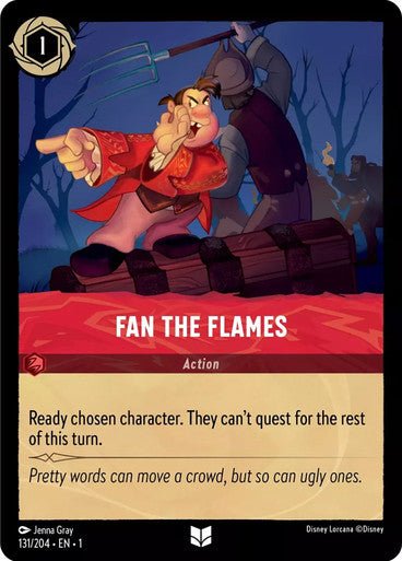Fan The Flames ( Non - foil ) - Con T de Tlacuache - Ravensburger