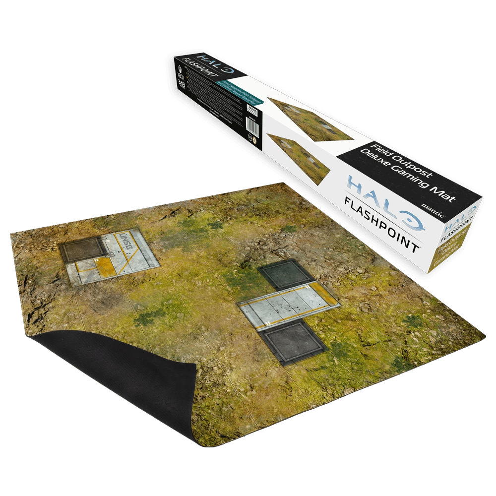 Field Outpost Playmat | HALO Flashpoint - Con T de Tlacuache - HALO Flashpoint