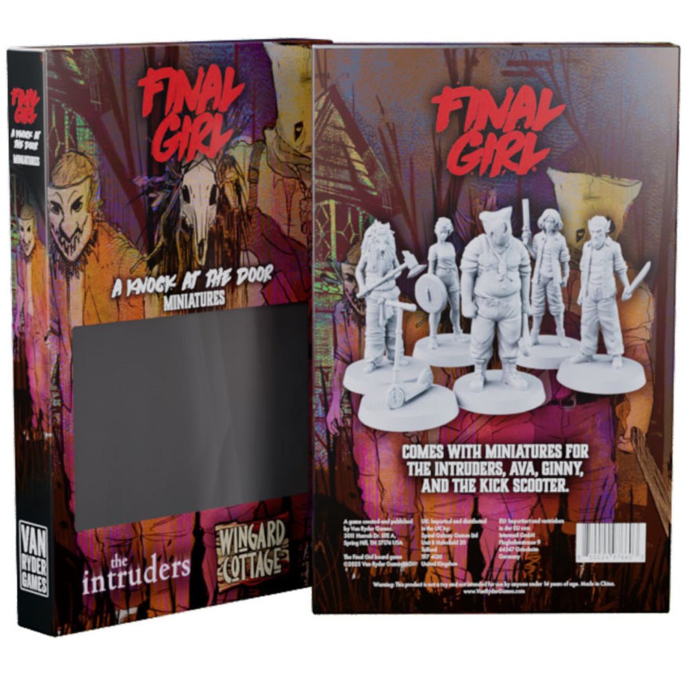 Final Girl A Knock at the Door Minis - Con T de Tlacuache - Con T de Tlacuache