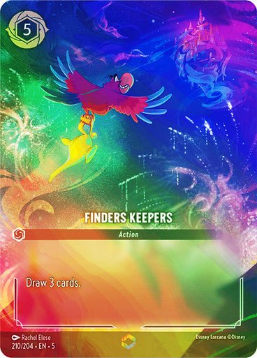 Finders Keepers (Inkwash Foil ) - Con T de Tlacuache - Ravensburger