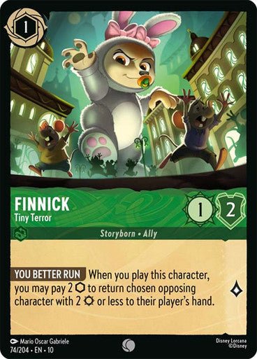 Finnick (Non - foil) - Con T de Tlacuache - Ravensburger