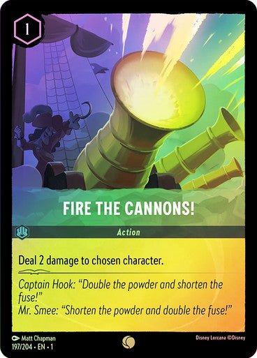 Fire the Cannons! ( Cold Foil ) - Con T de Tlacuache - Ravensburger