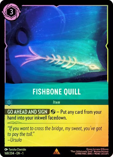 Fishbone Quill ( Cold Foil ) - Con T de Tlacuache - Ravensburger