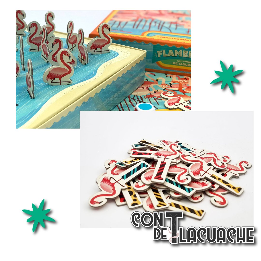 Flamencos | Juegos Maldon - Con T de Tlacuache - Juegos Maldon