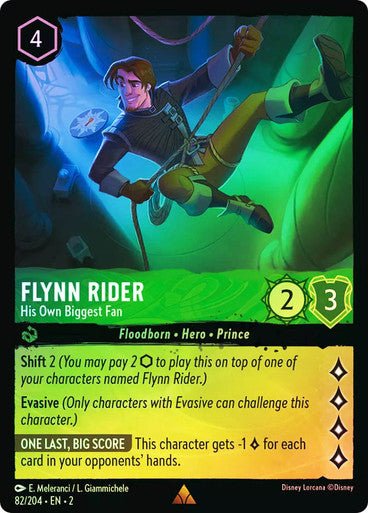 Flynn Rider - His Own Biggest Fan (Cold Foil) - Con T de Tlacuache - Ravensburger