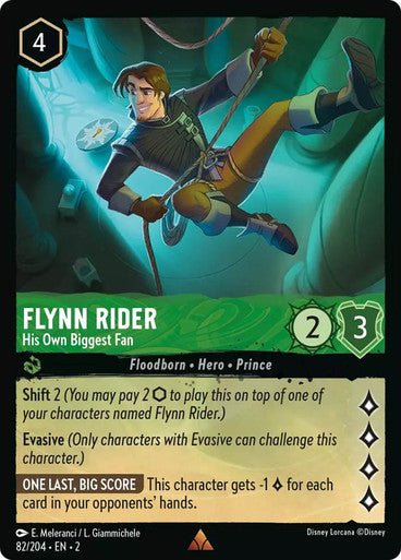 Flynn Rider - His Own Biggest Fan (Non - foil) - Con T de Tlacuache - Ravensburger