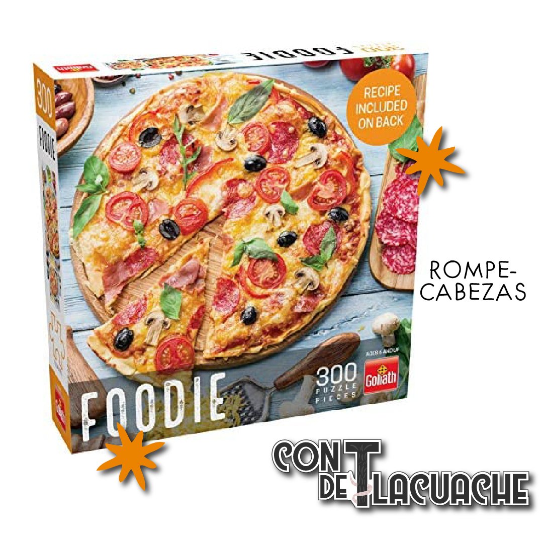 Foodie Ast (300pzs) | Goliath - Con T de Tlacuache - Goliath