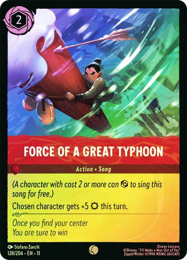 Force of a Great Typhoon (Cold Foil) | Ravensburger - Con T de Tlacuache - Ravensburger