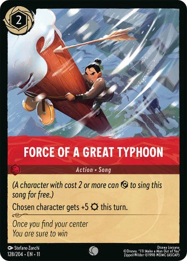 Force of a Great Typhoon (Non - foil) | Ravensburger - Con T de Tlacuache - Ravensburger